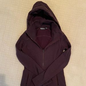 Athleta dark purple fitted sweatshirt size XXS. Gently used.